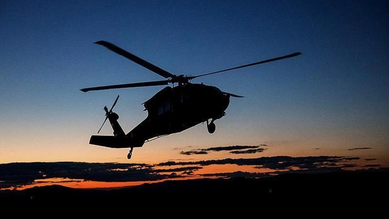Askeri helikopter düştü: 2 ölü, 1 kayıp
