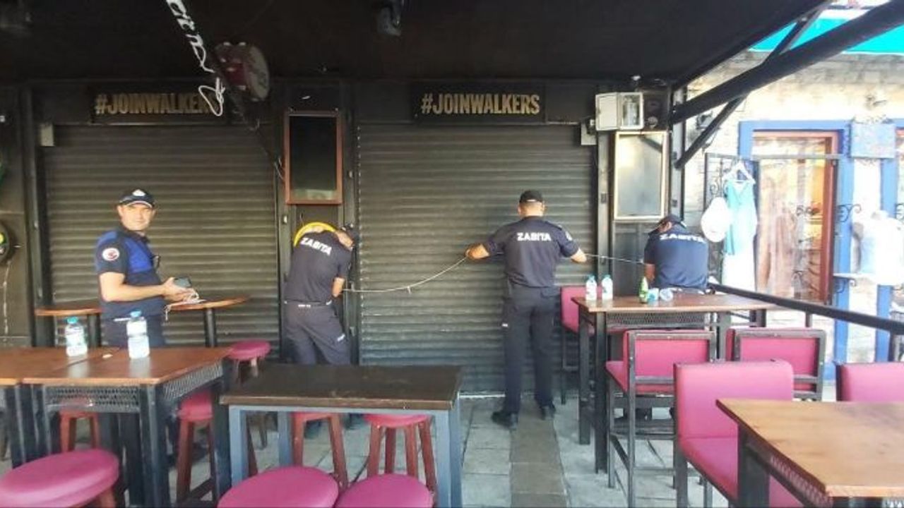 Bodrum'da hanutçuluğa geçit yok: 4 işletme mühürlendi