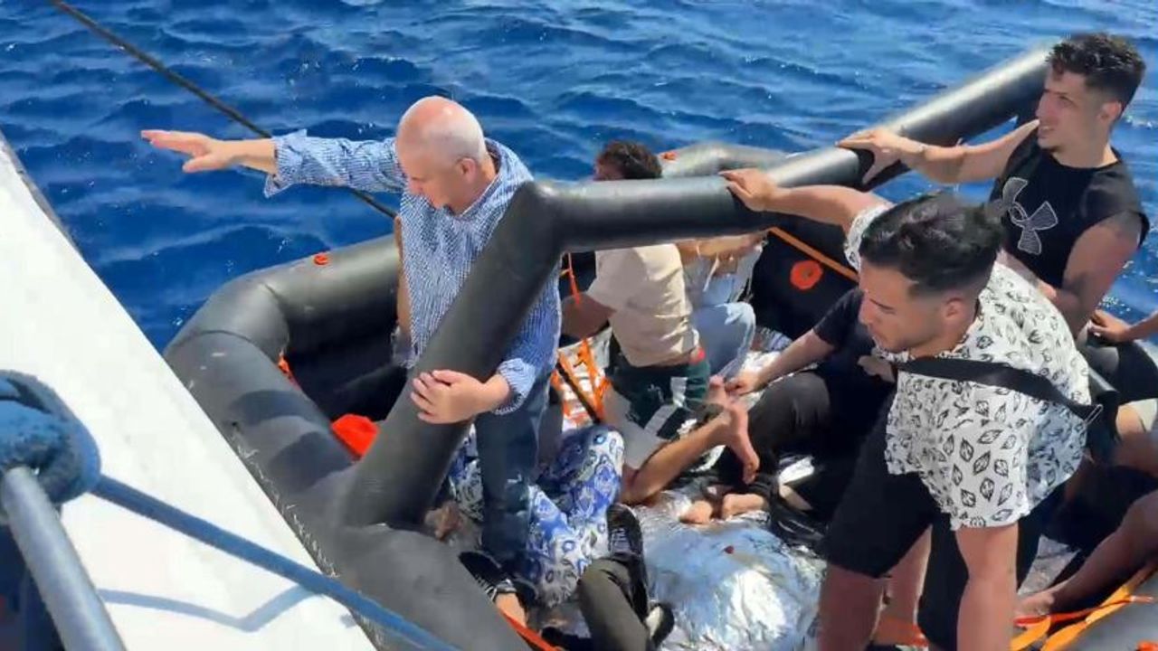 Bodrum’da kaçak göçmen mesaisi!