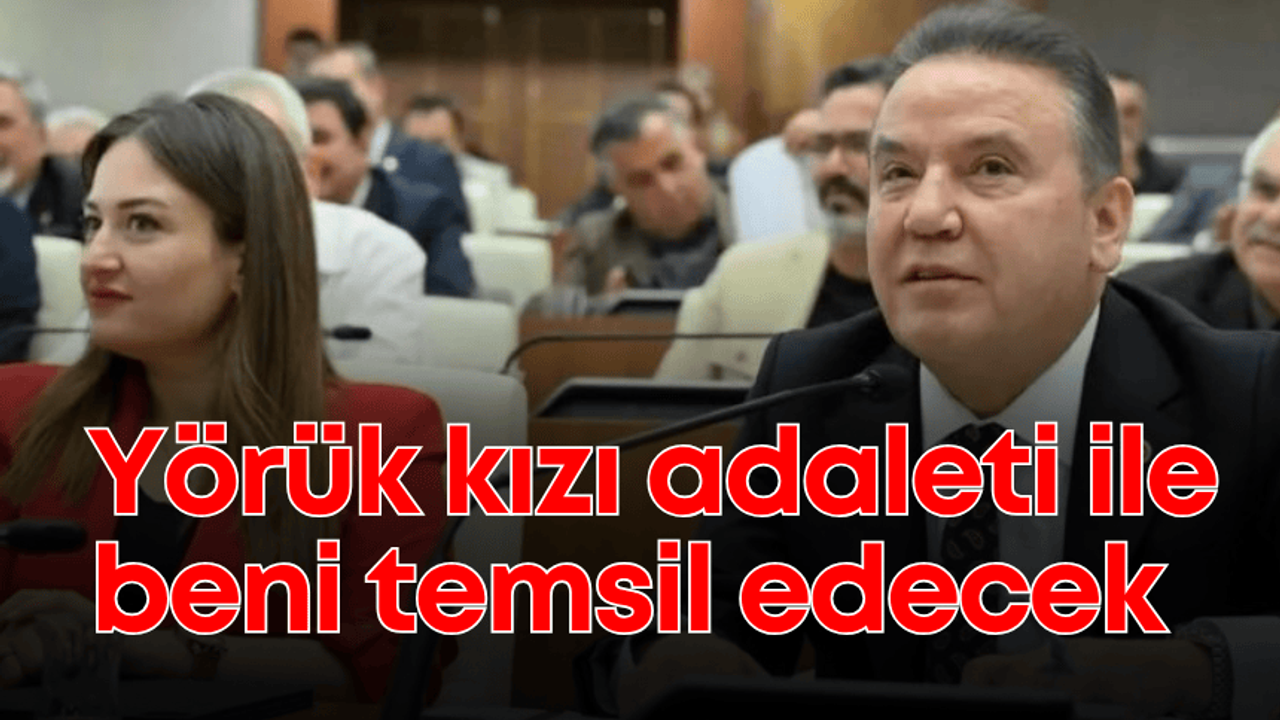 Muhittin Böcek’ten Özdemir’e: “Yörük kızı adaleti ile beni temsil edecek”
