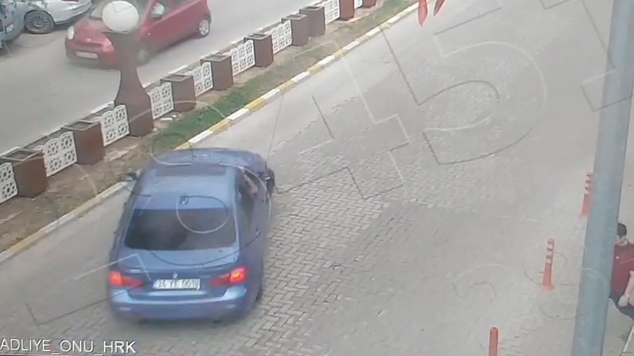 Hükümet Konağı önünde drift yapan sürücüye yüklü ceza!