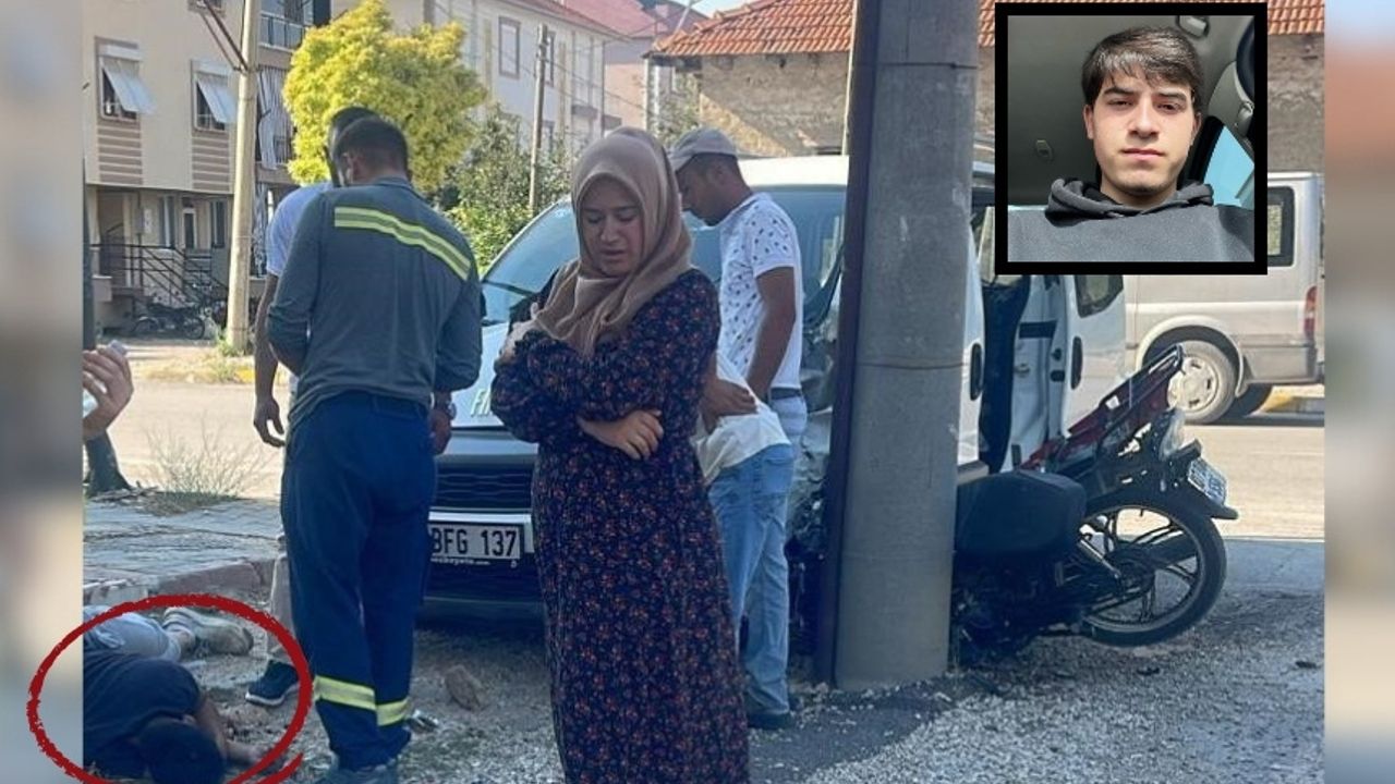 Korkuteli'nde feci kaza: 20 yaşındaki genç hayatını kaybetti