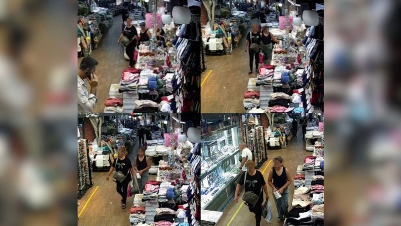 Mersin'de kız çocuğu, oyuncağı saniyeler içinde çaldı!