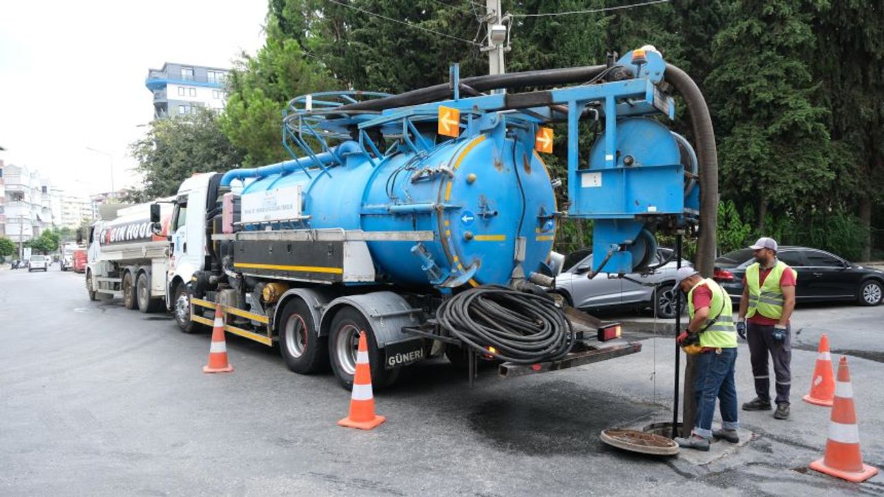Alanya’da 23 milyon TL’lik temizlik çalışması