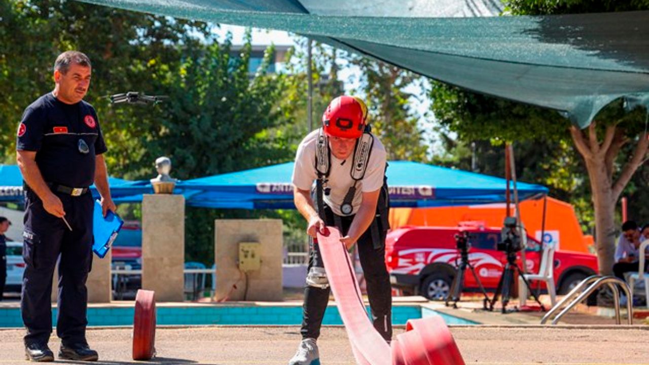 Antalya itfaiyesine 45 yeni kahraman katılıyor