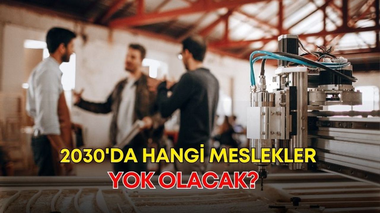 2030'da hangi meslekler yok olacak?