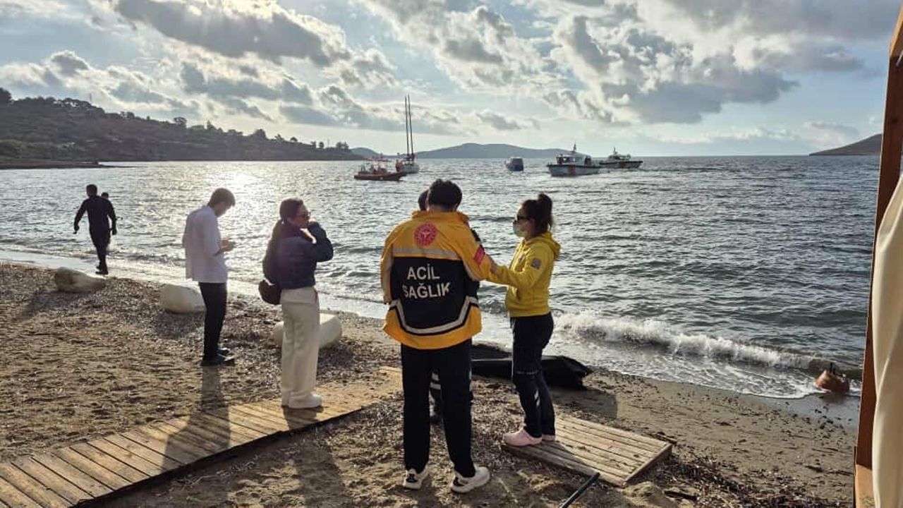 Bodrum'da batan botta 17 kişi can verdi