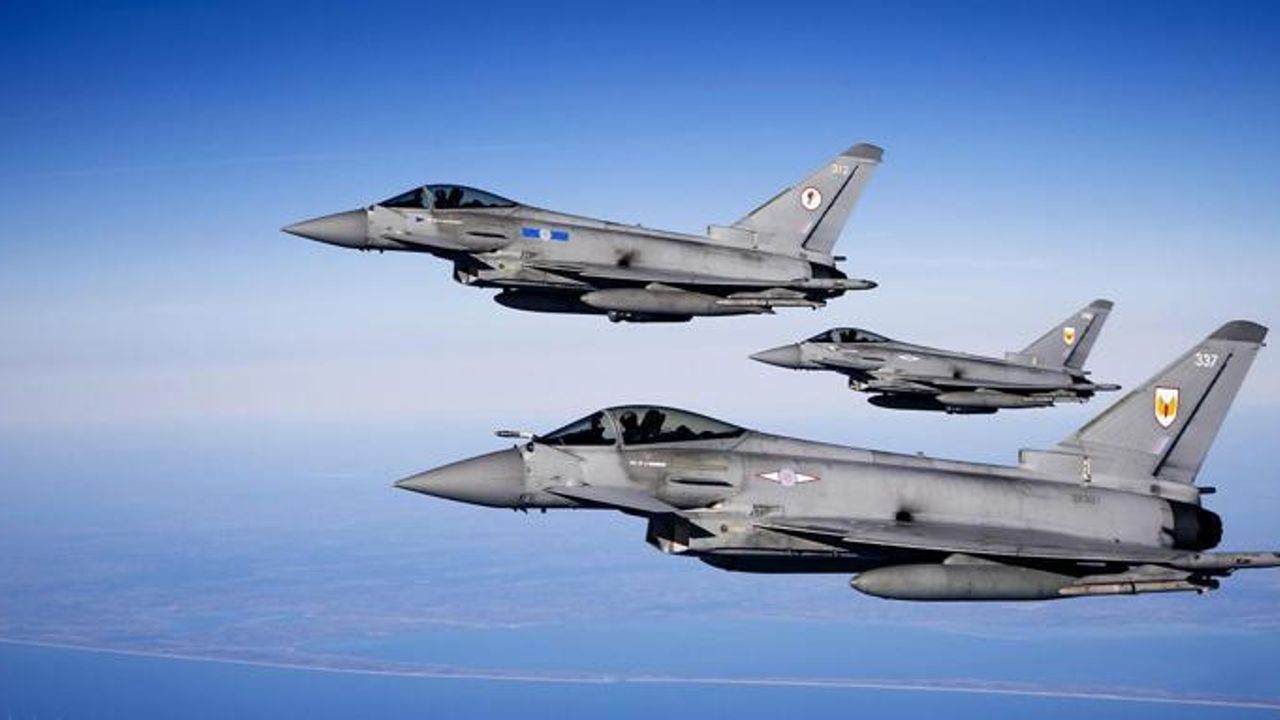 Eurofighter savaş uçaklarının maliyeti dudak uçuklattı! Türkiye 20 uçak için milyarlar gömecek