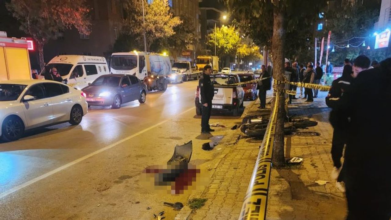 Isparta’daki motosiklet kazası 18 yaşındaki genci hayattan kopardı