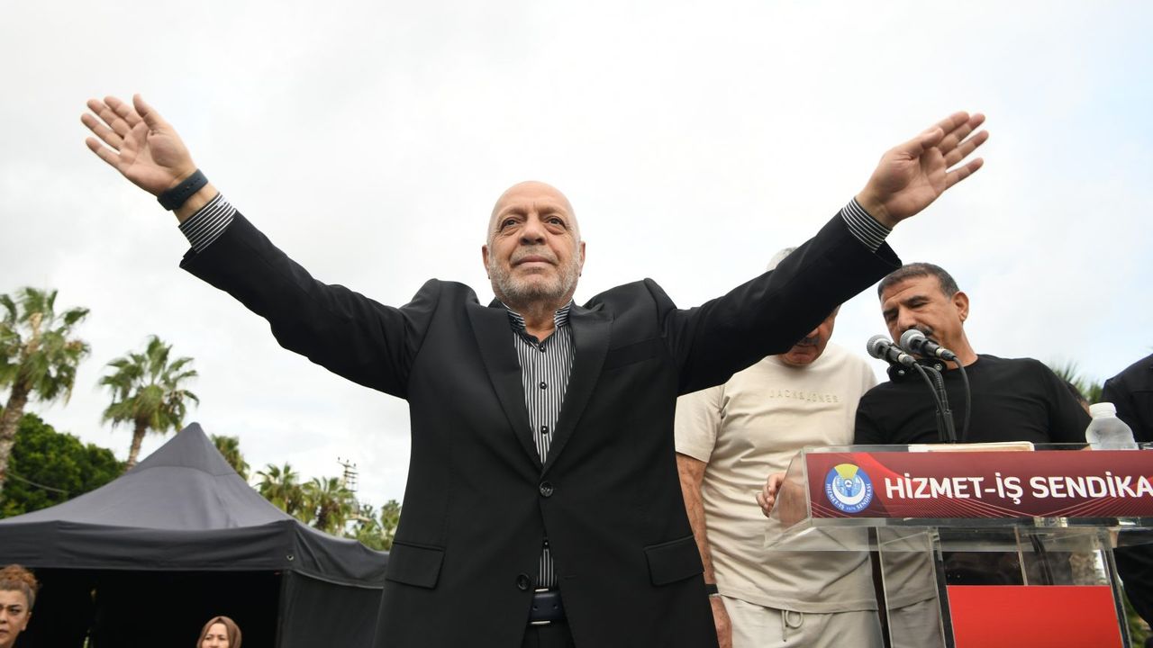HAK-İŞ Genel Başkanı Arslan, Antalya'da: "Biz sadece bir sendika değiliz, büyük bir davanın adıyız"