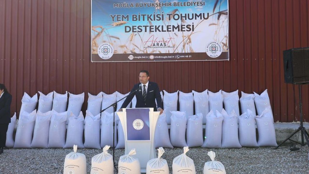 Muğla'da 13 ilçedeki üreticiye destek paketi