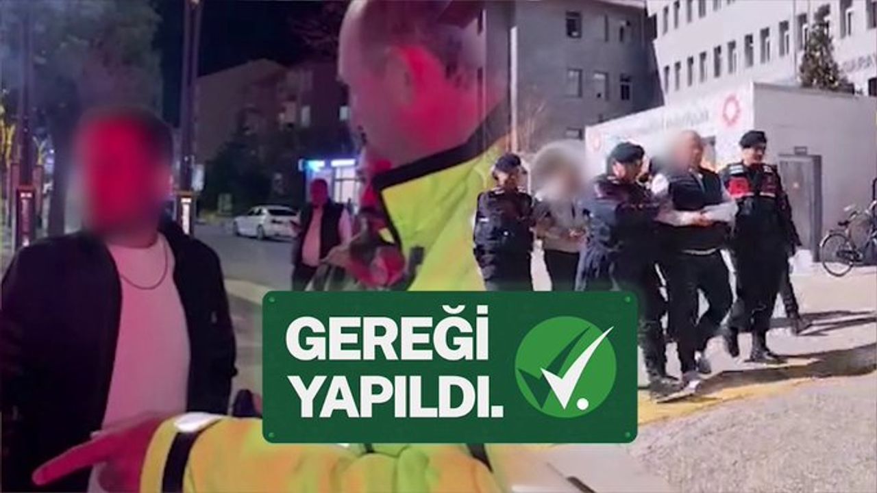 Polise yumruklu saldırı, cezasız kalmadı!