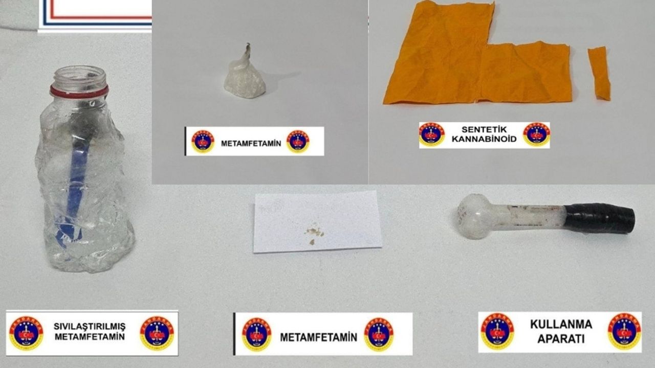 Burdur'da jandarmadan uyuşturucu operasyonu: 5 gözaltı