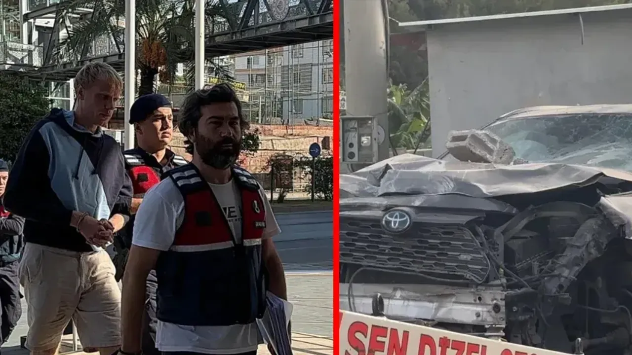Alanya'da aracıyla 2 kişiyi öldüren Ukraynalı 25 yıl hapis