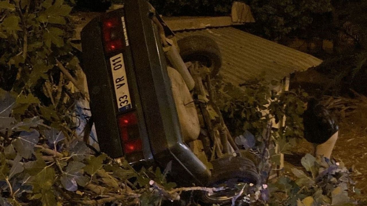 Mersin'de evin duvarına çarpan sürücü hayatını kaybetti