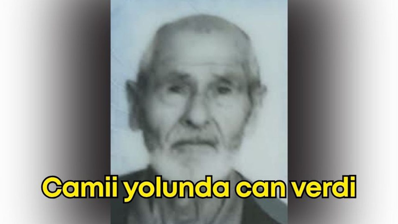 Camii yolunda can verdi