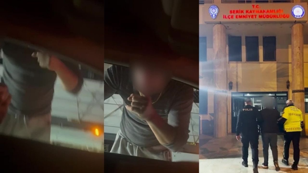 Antalya'da trafik magandasına ev hapsi cezası