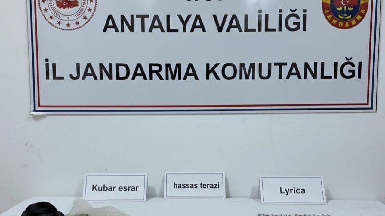 Alanya’da uyuşturucu operasyonu