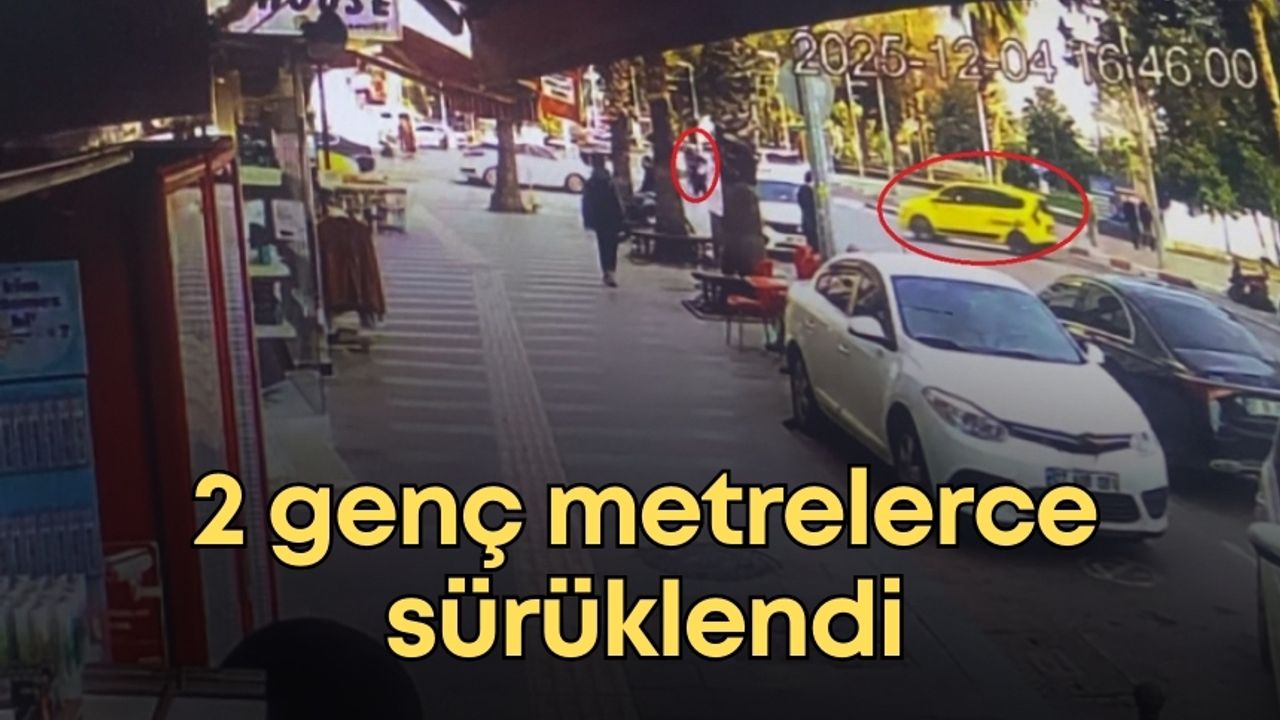 Antalya'da motosiklet, aracın altına girdi! 2 genç metrelerce sürüklendi