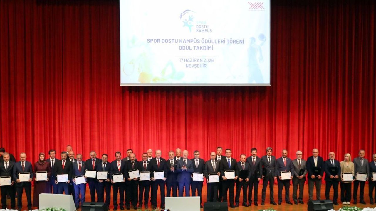 Akdeniz Üniversitesi'ne 'Spor Dostu Kampüs' Unvanı!