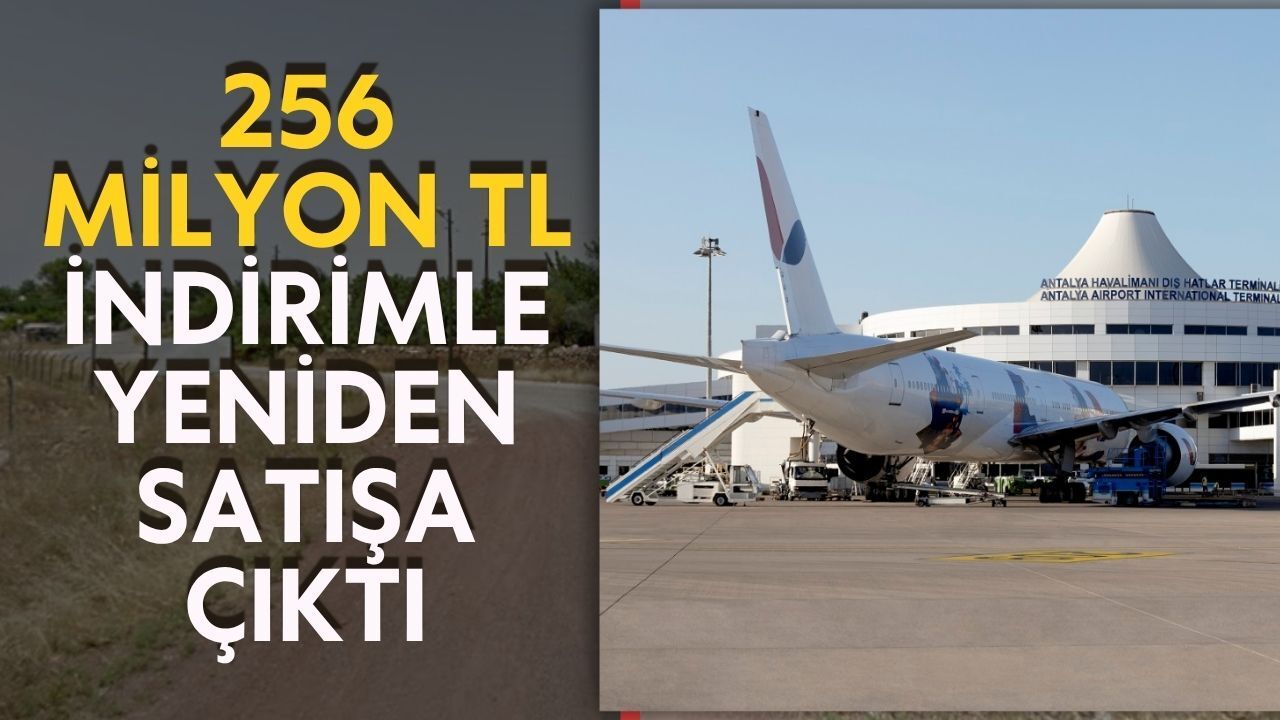 Muratpaşa Belediyesi, 11 gecekondulu dev arsayı ikinci kez satışa çıkarıyor: Fiyatı 257 milyon TL düştü