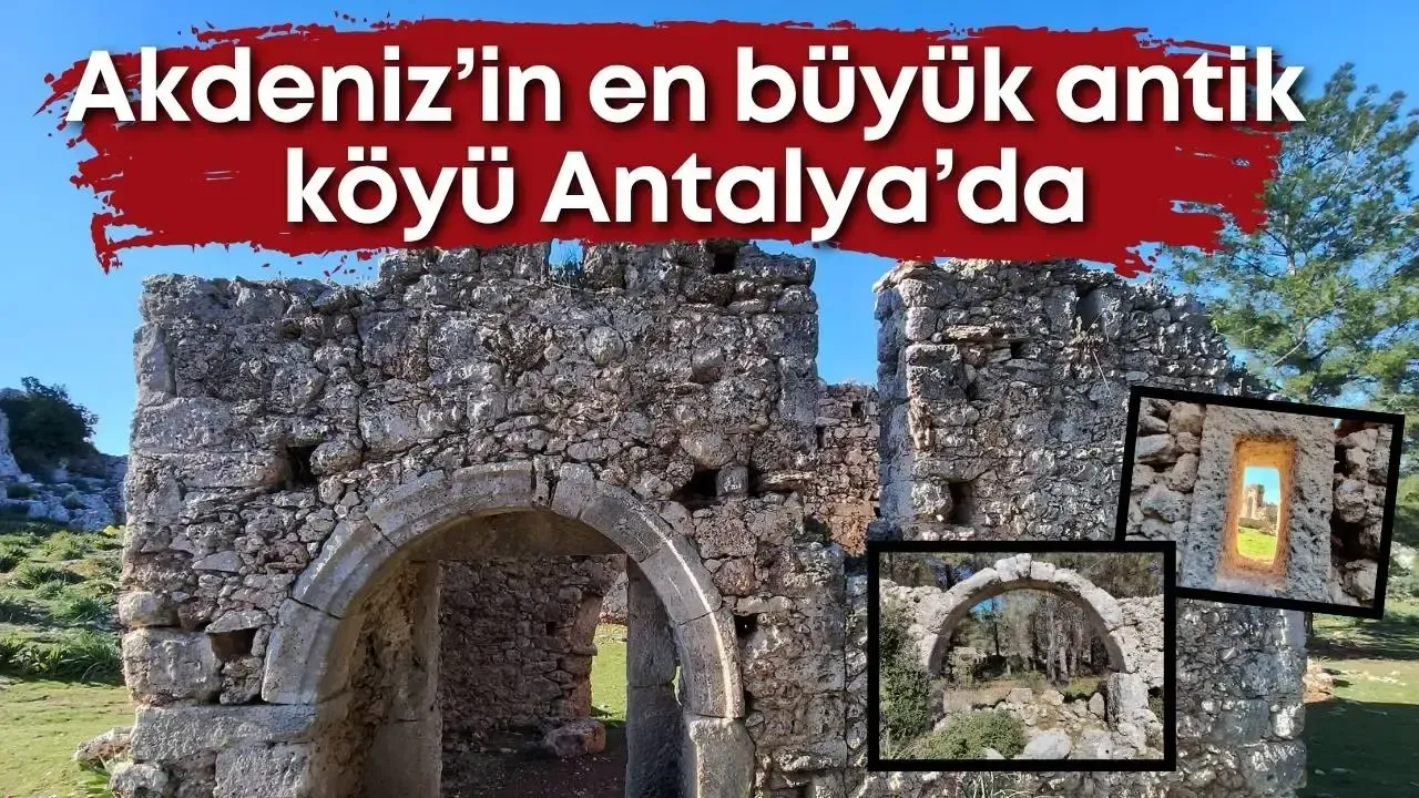 Lyrboton Kome: Akdeniz’in en büyük antik köyü Antalya’da