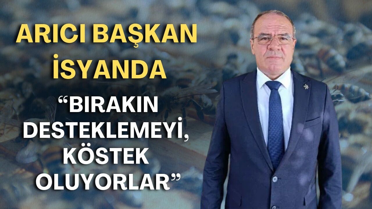 Arıcı başkan isyanda: “Bırakın desteklemeyi, köstek oluyorlar”