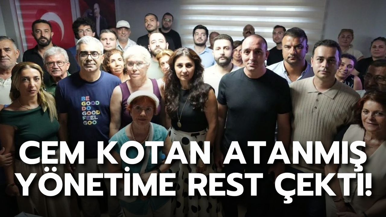Cem Kotan atanmış yönetime rest çekti!
