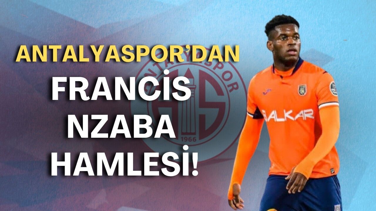 Antalyaspor'dan Francis Nzaba hamlesi! Transferi sosyal medya ele verdi