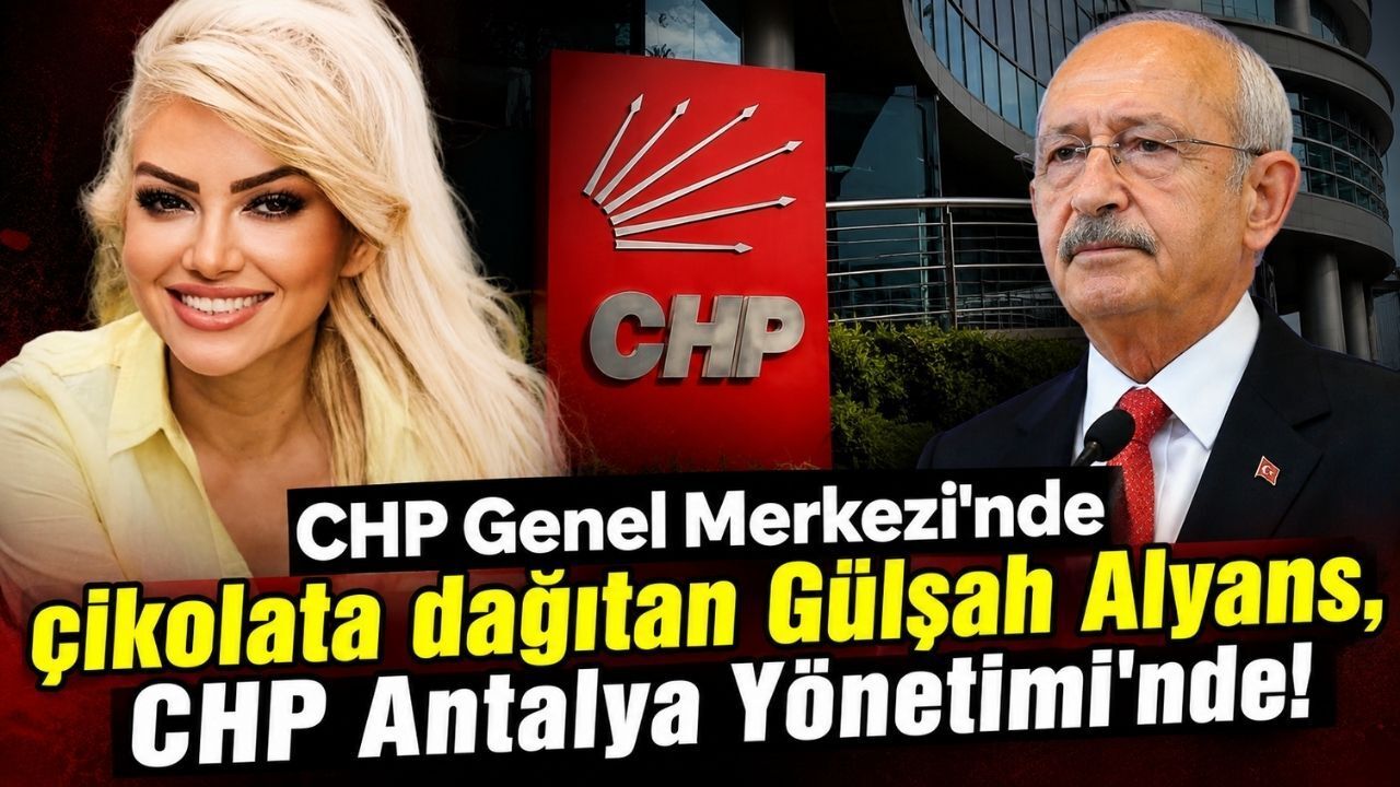 Ferdi Zeyrek ile gündeme gelen Gülşah Alyans, CHP Antalya’da!