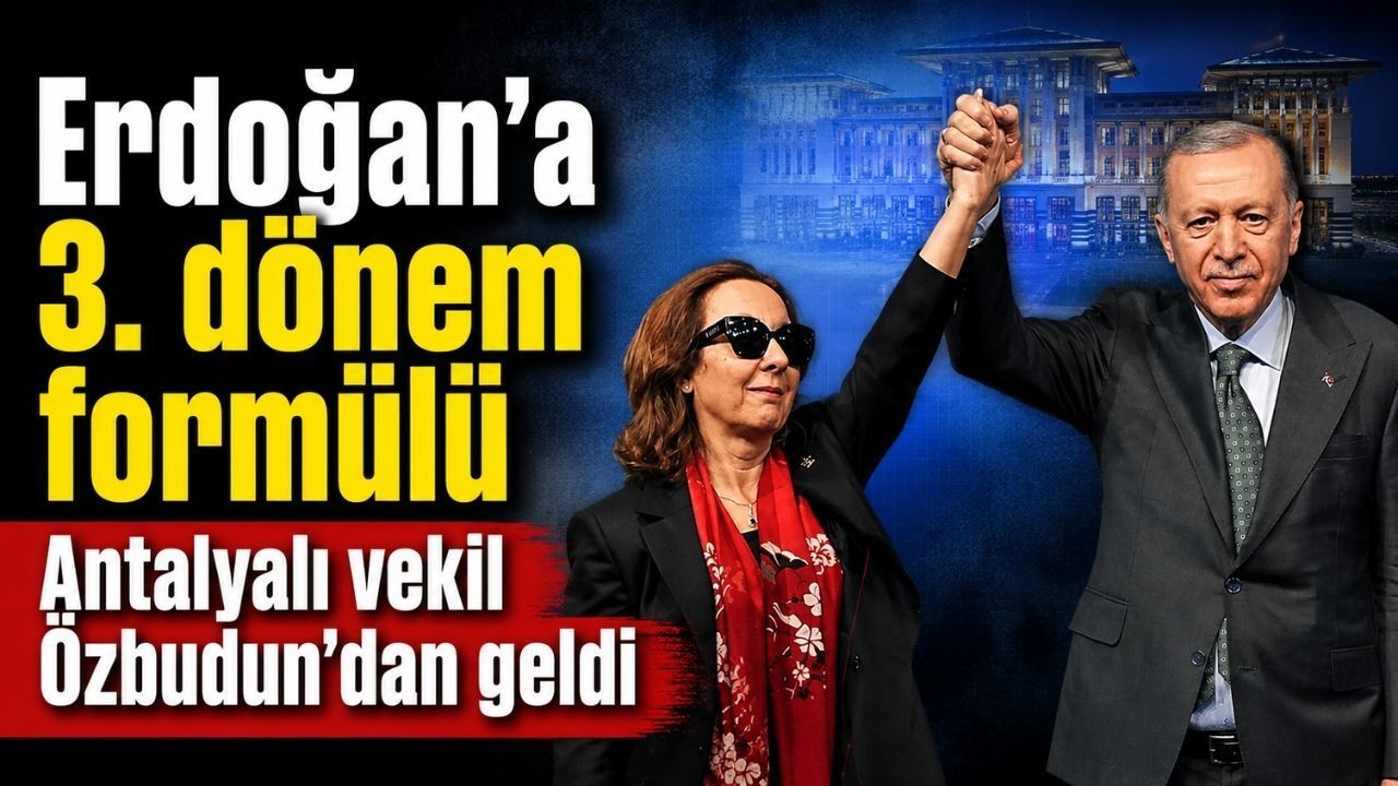 Erdoğan'a 3. dönem formülü! Antalyalı vekil Özbudun'dan dikkat çeken öneri