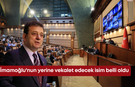 Tutuklu Ekrem İmamoğlu'nun yerine vekalet edecek isim belli oldu