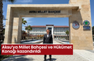 Aksu'ya Millet Bahçesi ve Hükümet Konağı kazandırıldı