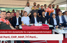 Antalyalı tüm siyasetçiler bu organizasyonda buluştu! AK Parti, CHP, MHP, İYİ Parti...