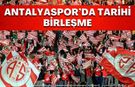 Antalyaspor’da tarihi birleşme! Gençlerbirliği maçında omuz omuza olacaklar