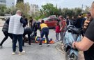 Antalya'da annesini otomobil çarpan minik kız, gözyaşlarıyla babasını bekledi