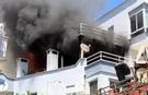 Balkondaki mangal keyfi faciaya dönüştü! Dumanlar gökyüzünü kapladı