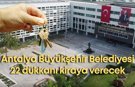 Antalya Büyükşehir Belediyesi 22 dükkanı kiraya verecek