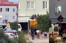 Kepez'da cam silen genç kız, ikinci kattan düştü