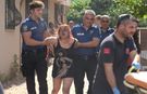 Kepez'de evi yakmaya çalışan genç, sinir krizi geçirdi