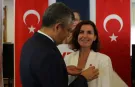 Antalya vekillerinden ilk rozet Aliye Coşar'a