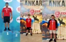 Manavgatlı güreşçiler Türkiye Şampiyonası’na damga vurdu