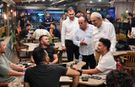 Mesut Kocagöz cadde cadde dolaşıyor