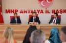 MHP Gazipaşa Teşkilatı, Antalya'da istişare toplantısı gerçekleştirdi