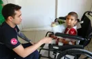Yasin'i kuyudan kurtaran kahraman itfaiyeciden hastanede ziyaret