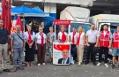 Zafer Partisi Antalya’da pazar yeri çalışması yaptı