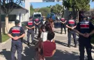 Manavgat'ta 4 adrese insan ticareti operasyonu