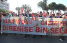 Alanya’da Gazze için sessiz çığlık! Binler yürüdü