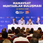 Manavgat'ta muhtarların gündemi vatandaşın ihtiyaçları