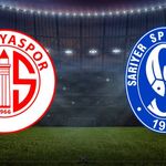 Antalyaspor 21 yıl sonra Sarıyer ile karşılaşıyor